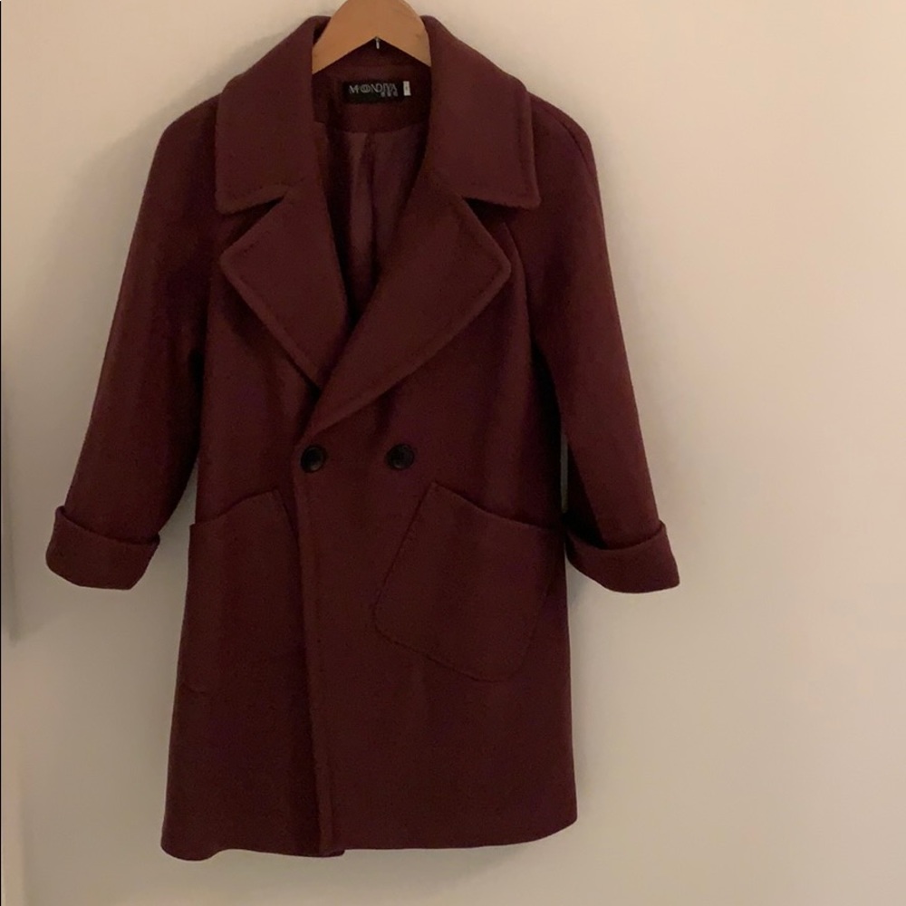 Wool Coat 45% Wool 55% Polyester, almost new